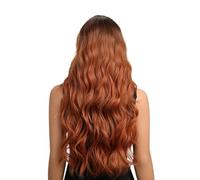 Long Wigs for Women | Middle Part Lace Front Wavy Curl | Comfortable Headwear Styling Tool, Fashion Hair Accessories for Birthday Holiday