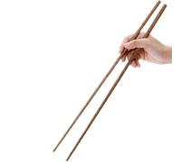 Long Wooden Chopsticks, 32cm Extra Long Cooking Chopsticks, Reusable Frying For Hot Pot, Cooking, Noodle,