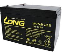 Long WP12-12E WP12-12E Battery al Piombo 12 V 12 Ah Piombo AGM (L x W x D) 151 x 98 x 98 mm Spina Piatta 6.35 mm
