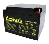 Long WP26-12 VRLA Battery 12V 26Ah Maintenance-Free M5 Connector