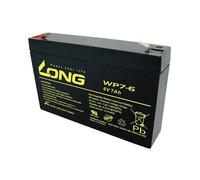 Long WP7-6 Battery 6 V 7 Ah AGM Low Self-discharge 151x100x34 mm