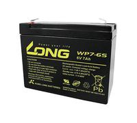 Long WP7-6S VRLA Battery 6V 7Ah AGM Low Self-discharge Maintenance...