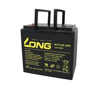 Long WPL55-12 AGM Battery 12V 55Ah Maintenance-Free Low Self-Discharge