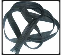 Long YKK Black Nylon Teeth 65"/165cm Open End Zip
