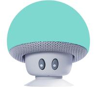 Longben Mushroom Bluetooth Speaker,Portable Wireless Speakerwith Suction Cup Phone Stand,for Tablet, Smart Phone,Laptop (Green)