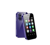Longben Unlock Smartphone, 3.0-inch screen, Android 12, 4G dual SIM card, 1950mah long battery life, 2MPx+5mMP high-definition camera, Bluetooth/WiFi/facial recognition/OTg/SMS (3GB+32GB Purple)