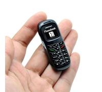 Longben Worlds Smallest Mobile Phone, L8star BM70 Mini Phone, Portable Mini Telephone, Tiny Bluetooth Headset, Wireless Dialer(Black)