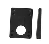 Longboard Riser Pads | 2X Angled Wedge Gaskets | Rubber Pad for Skateboard Truck, Reduces Vibrations to Extend Hardware Life