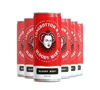 Longbottom & Co. Bloody Mary, 250ml can x 12 (6.1% abv), Ready To Drink, Real Tomato Juice Never From Concentrate, Vegan and Gluten-Free (Contains Alcohol)