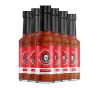 Longbottom & Co. Hot Sauce, 150ml Bottle, Made with Real Tomatoes, Red Pepper, Onion, Scotch Bonnet Chilli, & Celery, Vegan and Gluten-Free (Pack of 6)