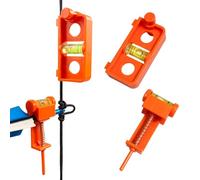LONGBOWMAKER Archery Bow Level Combo Kit for Compound Bows - Easy to Use Tuning and Mounting Level Tools for Precision Adjustment and Calibration-Orange