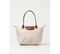 LONGCHAMP Le Pliage Original M Nylon and Grained Leather Bag