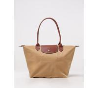LONGCHAMP Le Pliage Original M Nylon and Grained Leather Bag