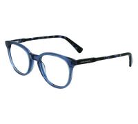 LONGCHAMP LO2608 424 Woman Optical frames Acetate Blue Round Photochromatic
