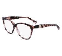 LONGCHAMP LO2715 690 Woman Optical frames Acetate Havana Squared Normal Normal