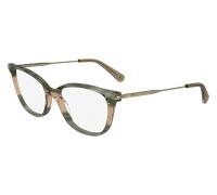 LONGCHAMP LO2735 308 Woman Optical frames Acetate Green Cat Eye Normal Normal