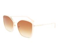LONGCHAMP LO685S 771 Woman Sunglasses Metal Gold Brown Squared Normal Photochromatic