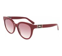 Longchamp Lo697S-601 Fashion Round/oval Sunglasses In Red Red One Size