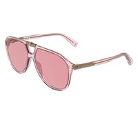 LONGCHAMP LO800S 650 Woman Sunglasses Bio-injected Pink Pink Pilot Normal