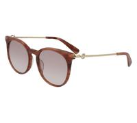 LONGCHAMP Unisex LO693S 275 Sunglasses Plastic Brown Brown Round