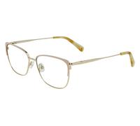 LONGCHAMP Woman LO2144 107 Optical frames Metal Ivory Cat Eye