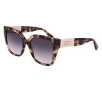 LONGCHAMP Woman LO754SL 230 Sunglasses Acetate Havana Butterfly Normal Normal