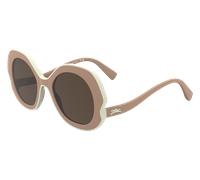 LONGCHAMP Woman LO780S 272 Sunglasses Bio-inject Nude Round Normal