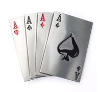 Longcreek Ace Belt Buckle for Men, Lucky Poker Playing Cards Belt Buckle, Ace of Spade Belts Buckle, Four Aces Belt Buckles, Western Cowboy belt buckle, Punk Rock Poker Cards belts buckles