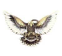 Longcreek Eagle Belt Buckle for Men, Flying Hawk Belt Buckle, Soaring Eagle Belts Buckle, Norse Viking Wildlife Eagle Belt Buckles, Western Cowboy belt buckle, Vintage Punk Rock belts buckles