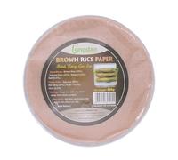 Longdan Brown Rice Paper 22cm 500g