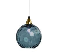 LONGDU LED Glass Chandelier,Vintage Mini Pendant Light, Simple Creative E27 Base Hanging Light,for Kitchen Island Dining Room Bedroom Hallway Bar Living Room (Color : 4)