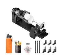 Longer Chuck Rotary Roller is ideal for engraving cylindrical, wine glass, and irregular objects. Y-axis 360° rotation, compatible with Ray5, Ray5 Mini, B1, and most other frame-style laser engravers.