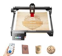 LONGER RAY5 10W Laser Engraver, Laser Cutter with 400 x 400mm Working Area, Up to 24000mm/min Speed, High Precision for Wood, Acrylic, Metal, Glass and Leather