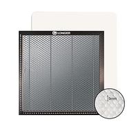 LONGER RAY5 Mini Laser Engraver - Honeycomb Worktable with fast heat dissipation and an aluminum panel for desktop protection, compatible with CO₂ and diode laser engraving and cutting machines.