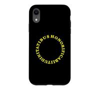 Longest Word Loves Labors Lost Shakespeare Comedy Play Case for iPhone XR
