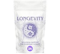 Longevity Bioenergetic Wellness Patches - Vagus Nerve Support for Balance, Vitality & Everyday Wellness - Non-Transdermal, Drug-Free, Ingredient-Free (24 Pack)
