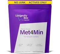 Longevity Box Met4Min Berberine, Chromium, NAC and Inositol, 120 Capsules