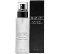 Longevity Sleep Mist with 10 Essential Oils, 60ml | Natural Pillow Spray with Lavender, Chamomile, Frankincense & More, Toxin-Free, Nightly Use