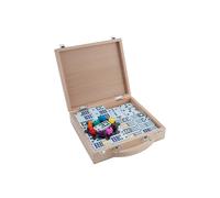 Longfield Games Mexican Train Dominoes in Wooden Case (UK)