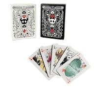 LongGenius Hollow Knight Poker Cards (6x9cm), Black and White Design, Game Night Gift, Designed Hollow Knight Playing Cards (54 Pieces)