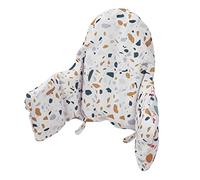 Longgouk High Chair Cushion Pad for IKEA Antilop With Built-in Inflatable Cushion - Soft and Comfortable Seat Pad for Baby (Color Stone)