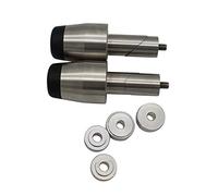 LongGreat Motorcycle Stainless Steel Heavy Weighted Anti Vibration Handlebar Plug Handle Grips Bar End Sliders For Yamaha MT09 FZ09 XSR900 Tracer900 FJ09 2014-2019 2020 2021