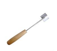 Longhandled stainless steel kitchen tool for stripping corn kernels easily, designed for durability and simple cleaning (1)