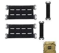 LONGHAO Molle Patch Panel Tactical Patches Tactical Vest Patch Molle Patches Mounting Scoreboard Tactical Velcro Patches Board for Outdoor Backpacks, Tactical Protective Vests (#1) Pack of 4