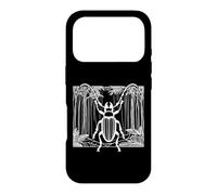 Longhorn Beetle Line Art Entomologist Case for iPhone 17 Pro