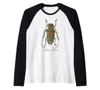 Longhorn Beetle Raglan Baseball Tee