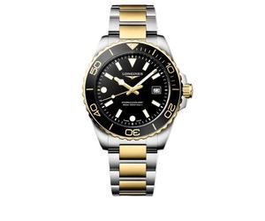 Longines Hydroconquest 42mm Stainless Steel & Yellow Gold PVD Bracelet Watch