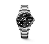 Longines Mens Hydro Conquest Black Dial Watch L3.780.4.56.6