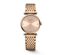 Longines La Grand Classique Diamond Rose Gold Tone Watch