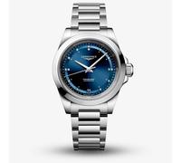 Longines Ladies Conquest Blue Dial Diamond set Watch L3.430.4.97.6